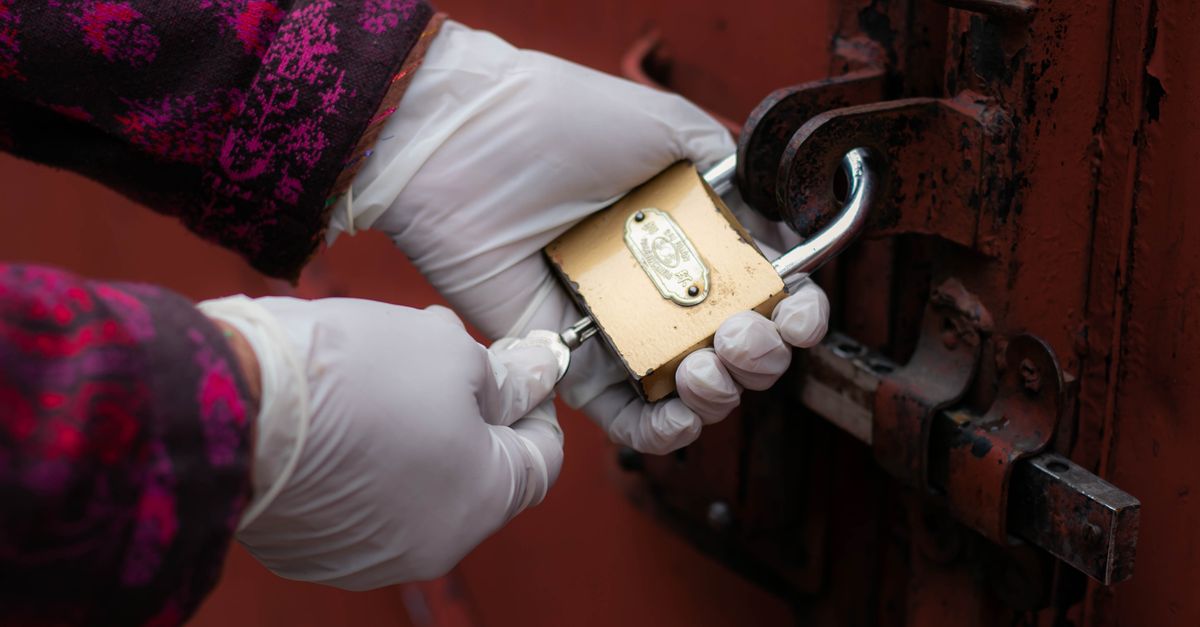 locksmith unlocking front door — Colorado Springs Locksmith