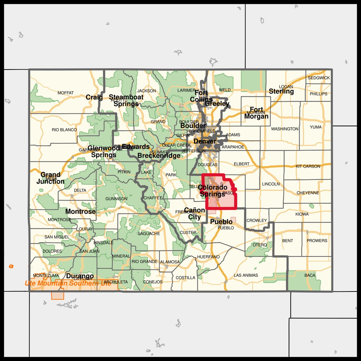 Stratmoor, CO - Colorado's 5th congressional district - Wikipedia